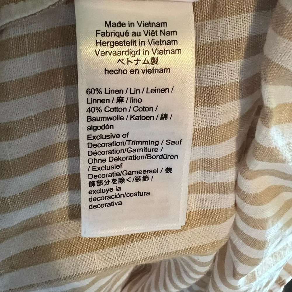 J. Crew cotton-linen tiered maxi dress. Small - Picture 9 of 10